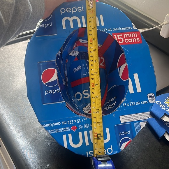 Pepsi cowboy hat, home made - Picture 5 of 6